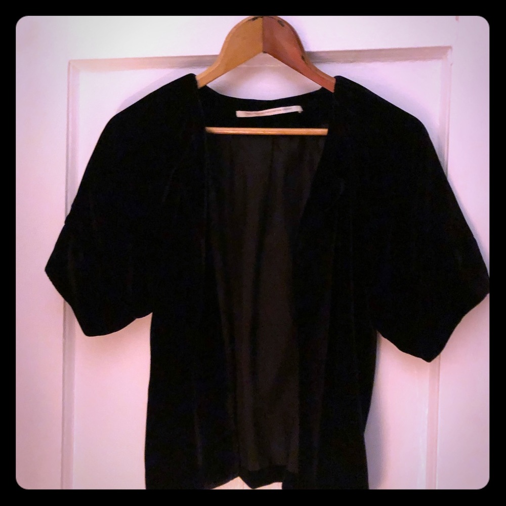 Velvet top with beautiful clasp